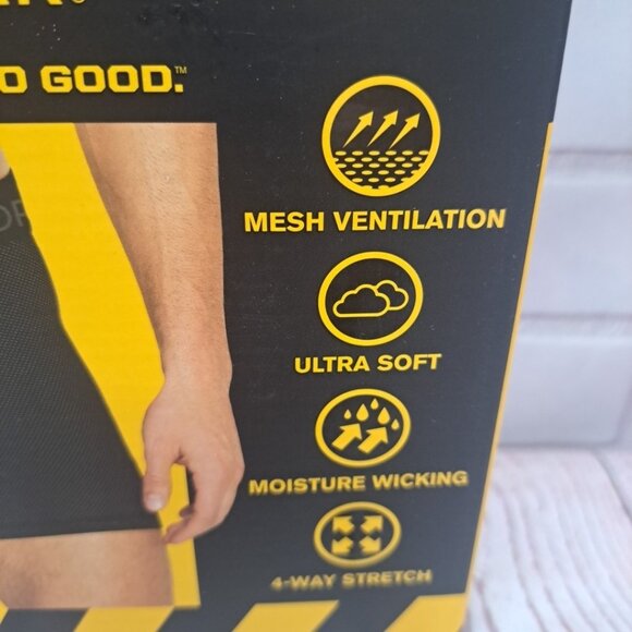 4PK Copper Fit Mens Performance Workgear Boxer Briefs XL 40-42 Copper Infused - Picture 2 of 7